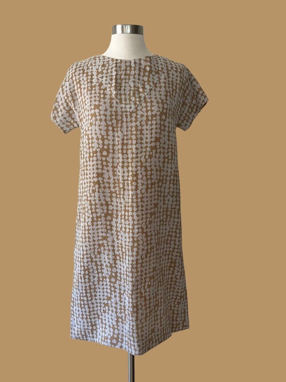 Vintage 60s Mod Shift Dress, Abstract, Size Small ?